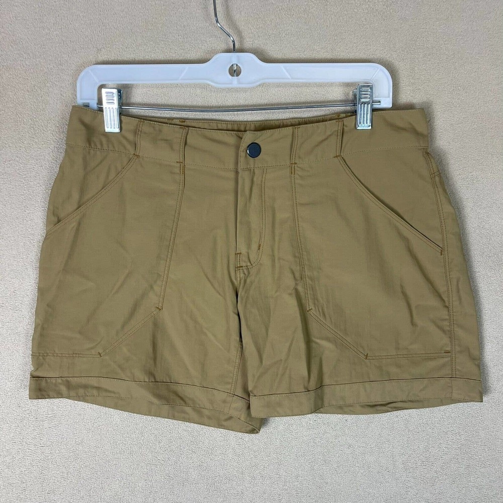 Mountain Hardwear Shorts Adult 6/38 Brown Hiking Outdoor Pockets Womens